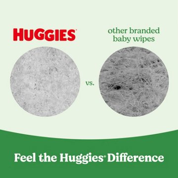 Huggies Natural Care Sensitive Baby Wipes - Fragrance Free, 56 ct