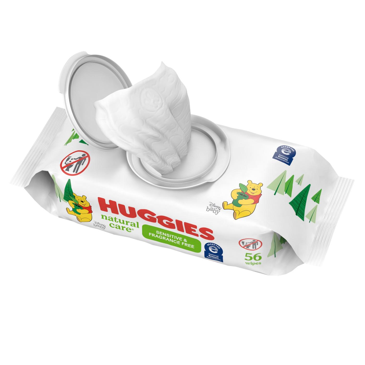 Huggies Natural Care Sensitive Baby Wipes - Fragrance Free; image 8 of 9