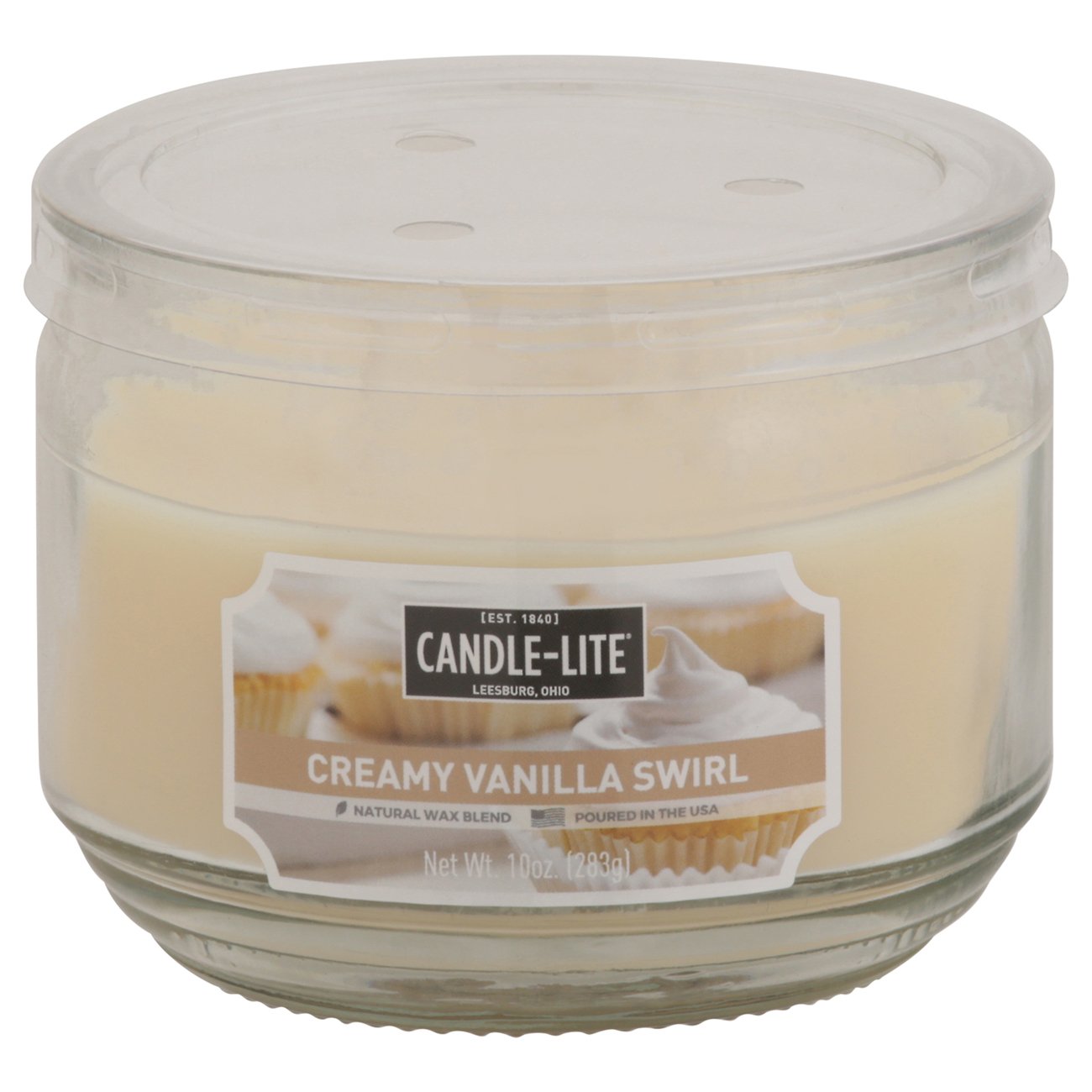 CandleLite Creamy Vanilla Swirl Scented 3Wick Candle Shop Candles