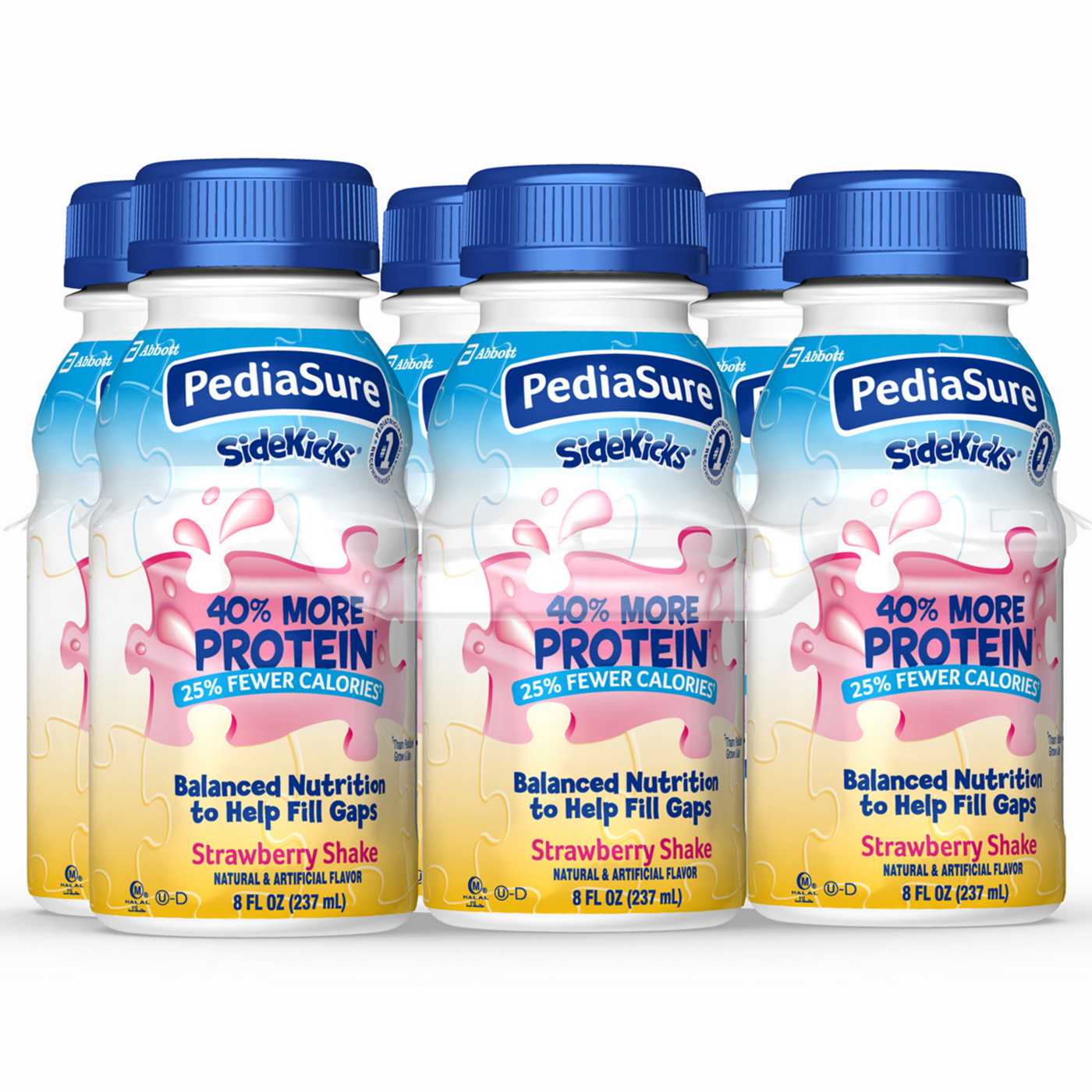 PediaSure SideKicks Nutrition Shake - Strawberry; image 5 of 7