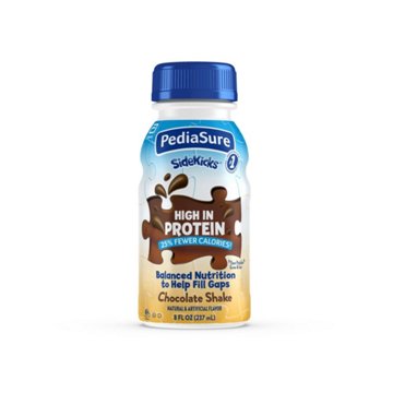 PediaSure SideKicks 10g Protein Nutrtional Shake for Kids - Chocolate, 8 oz Bottles, 6 pk