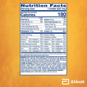 PediaSure SideKicks 10g Protein Nutrtional Shake for Kids - Vanilla, 8 oz Bottles, 6 pk