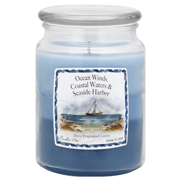 Candle-Lite Ocean Winds Coastal Waters And Seaside Harbor Scented