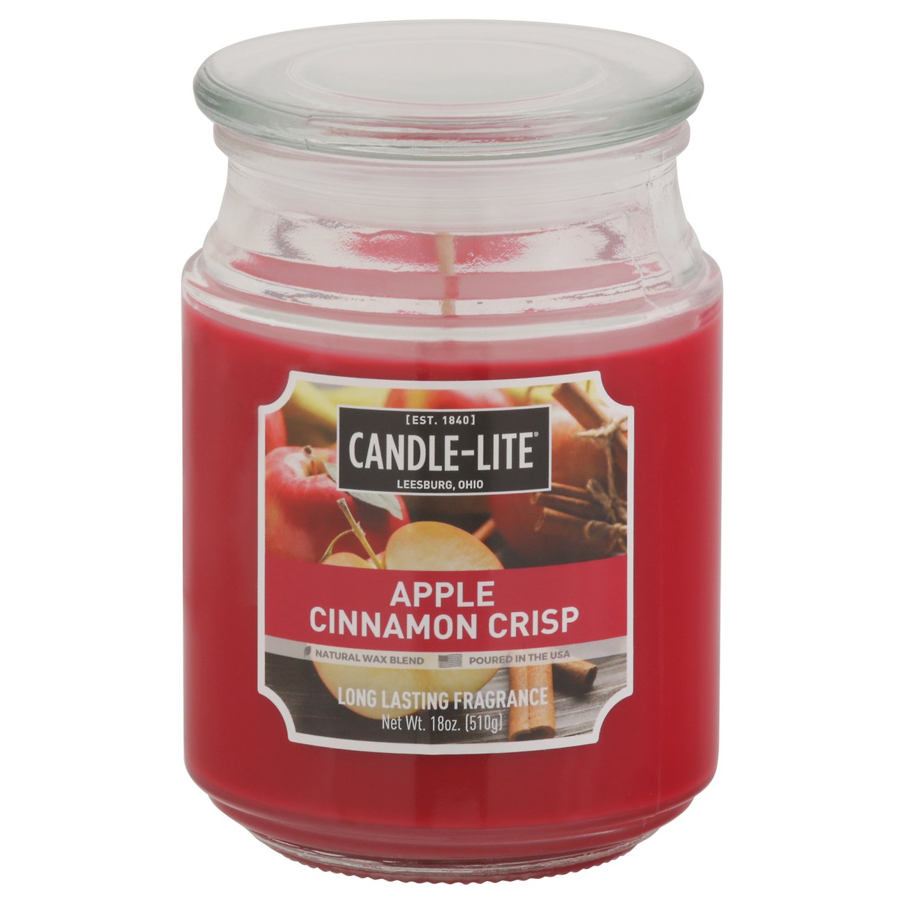 CandleLite Apple Cinnamon Crisp Scented Candle Shop Candles at HEB
