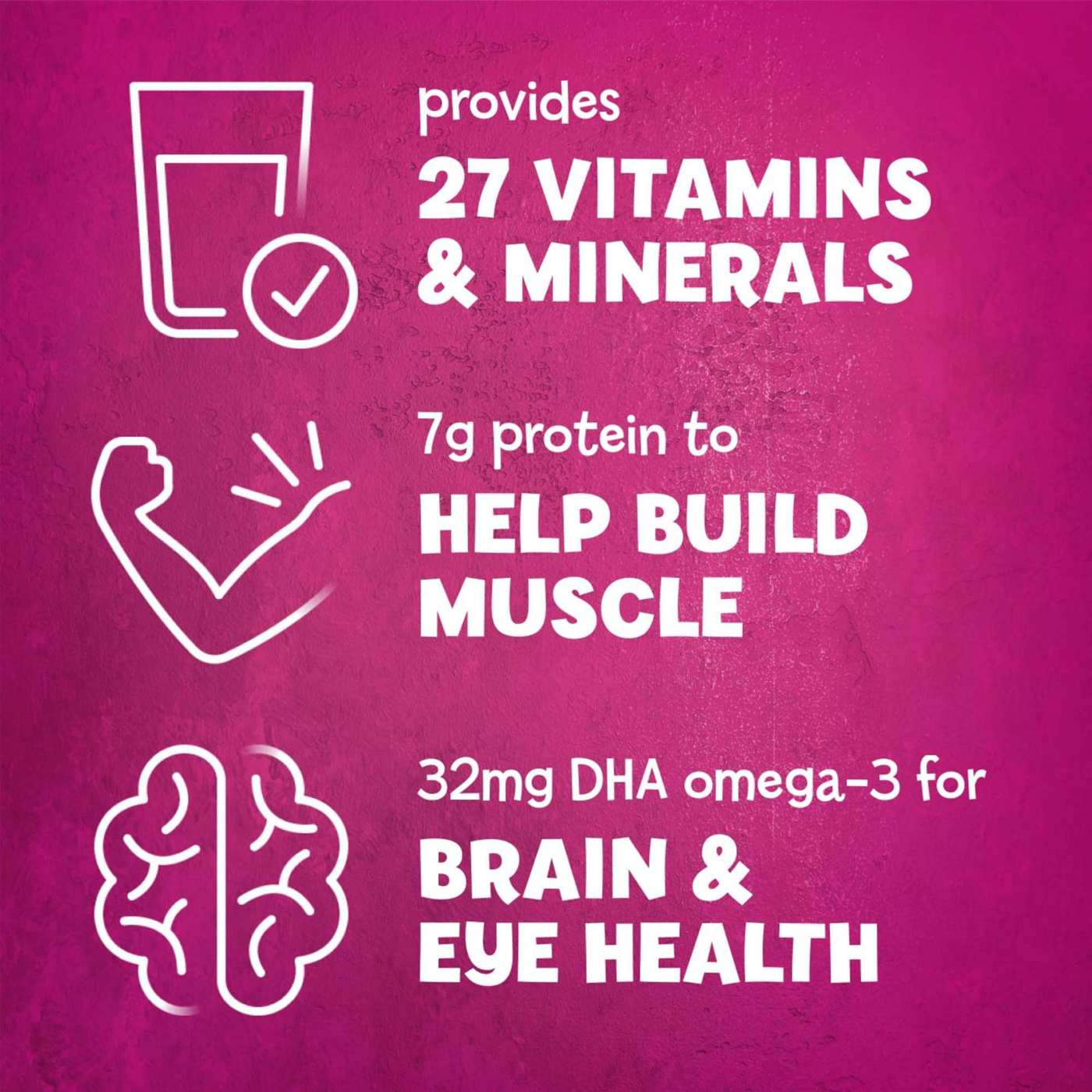 PediaSure Grow & Gain with Immune Support, Kids Protein Shake, 7g Protein, Vanilla 8-fl-oz Bottle; image 4 of 11