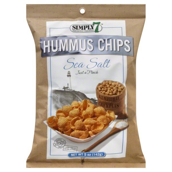 Simply 7 Sea Salt Hummus Chips Shop Chips at HEB