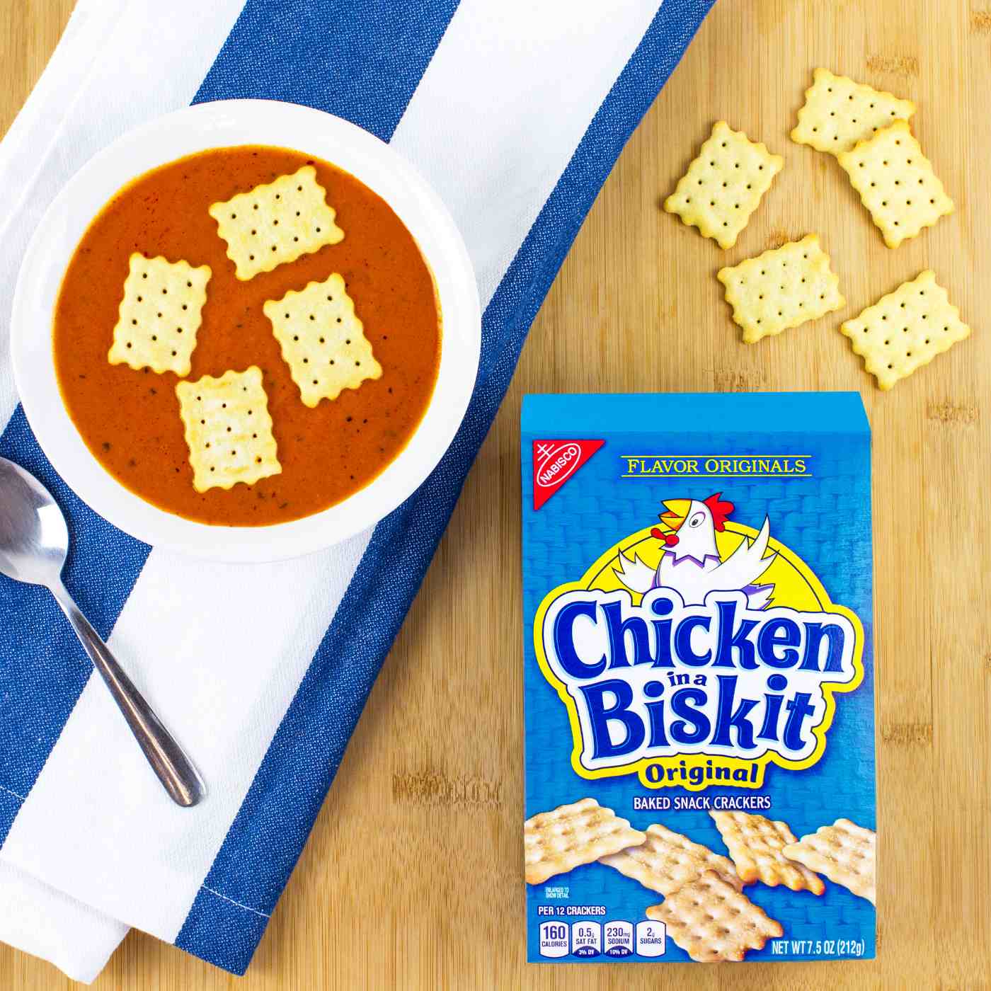 Chicken In A Biskit Original Baked Snack Crackers; image 9 of 10