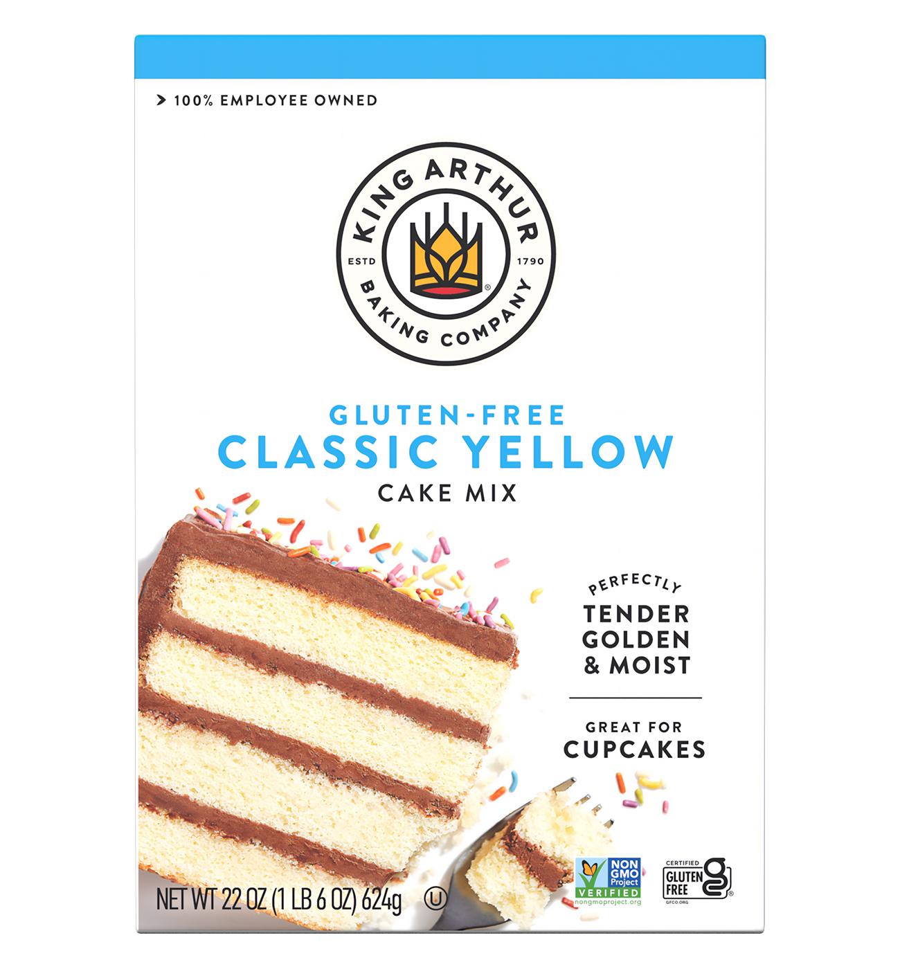 King Arthur Gluten Free Yellow Cake Mix; image 1 of 5