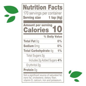 Truvia Cane Sugar Blend, Mix of Stevia Sweetener and Cane Sugar, 24 oz