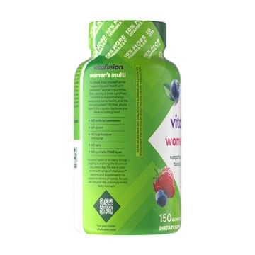 Vitafusion Women's Daily Multivitamin Formula Gummy Vitamins Mixed Berries, 150 ct