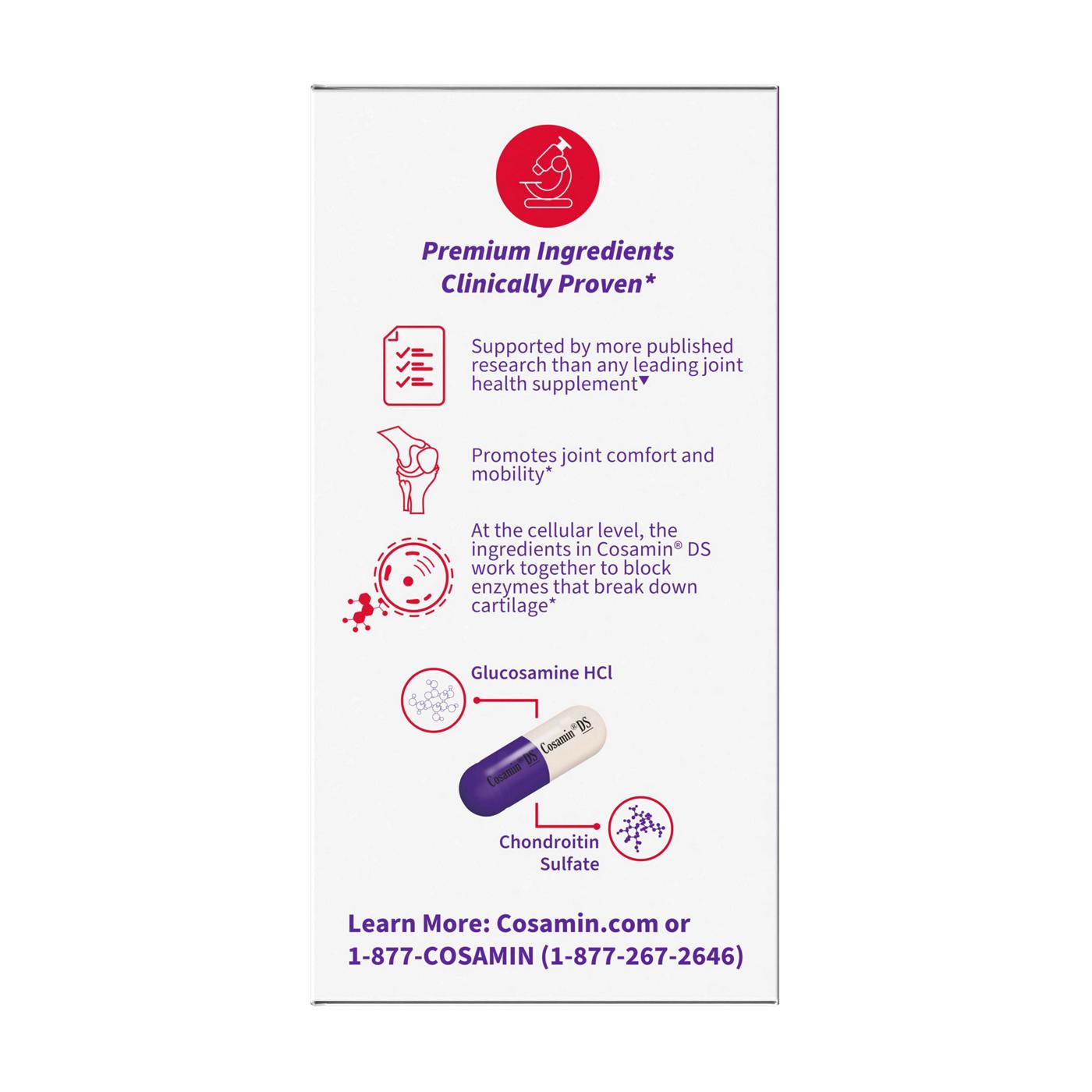 Cosamin DS For Joint Health Capsules; image 5 of 5