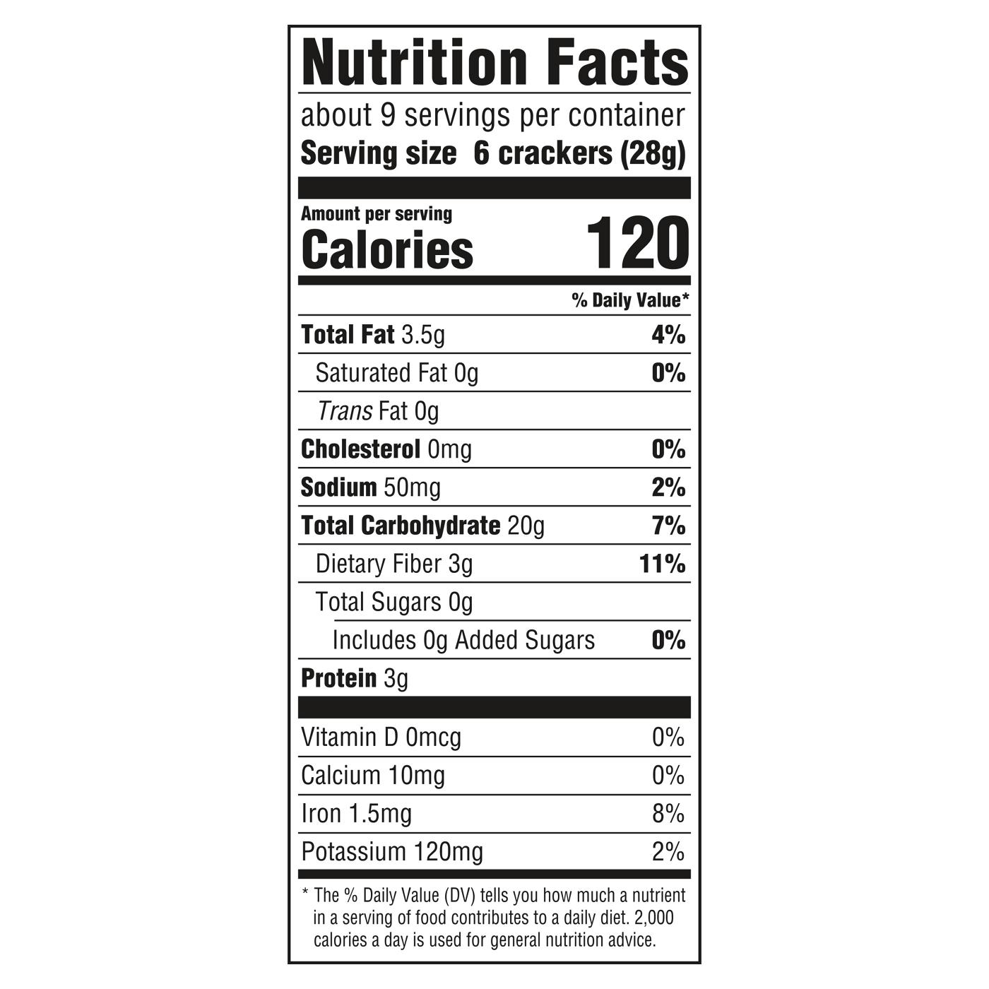 Triscuit Hint of Sea Salt Whole Grain Wheat Crackers; image 2 of 10