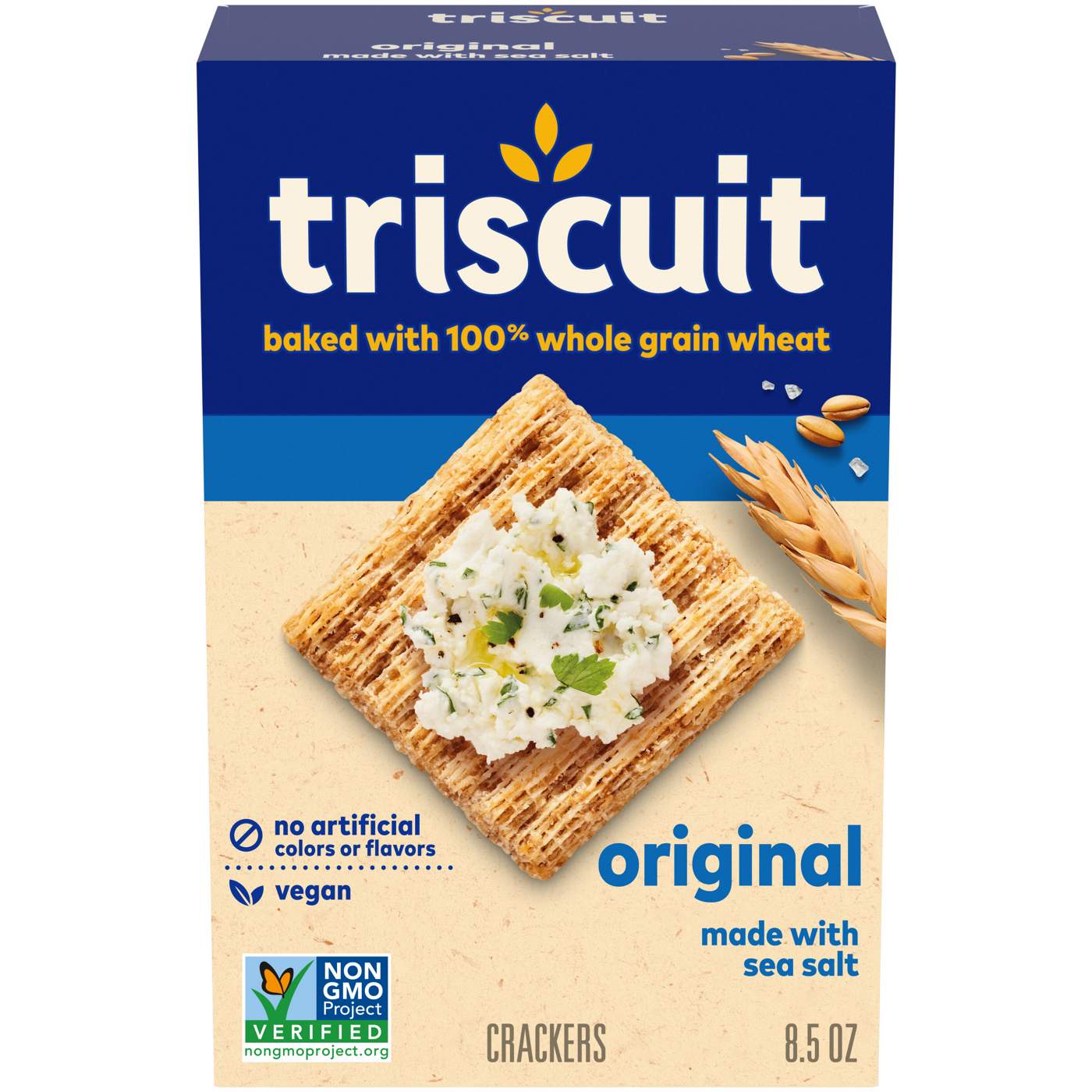 Triscuit Original Whole Grain Wheat Crackers; image 1 of 9