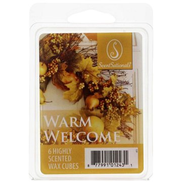 ScentSationals Warm Welcome Scented Wax Melt Cubes, 2.5 oz