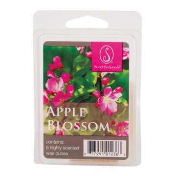 ScentSationals Apple Blossom Scented Wax Melt Cubes, 2.5 oz