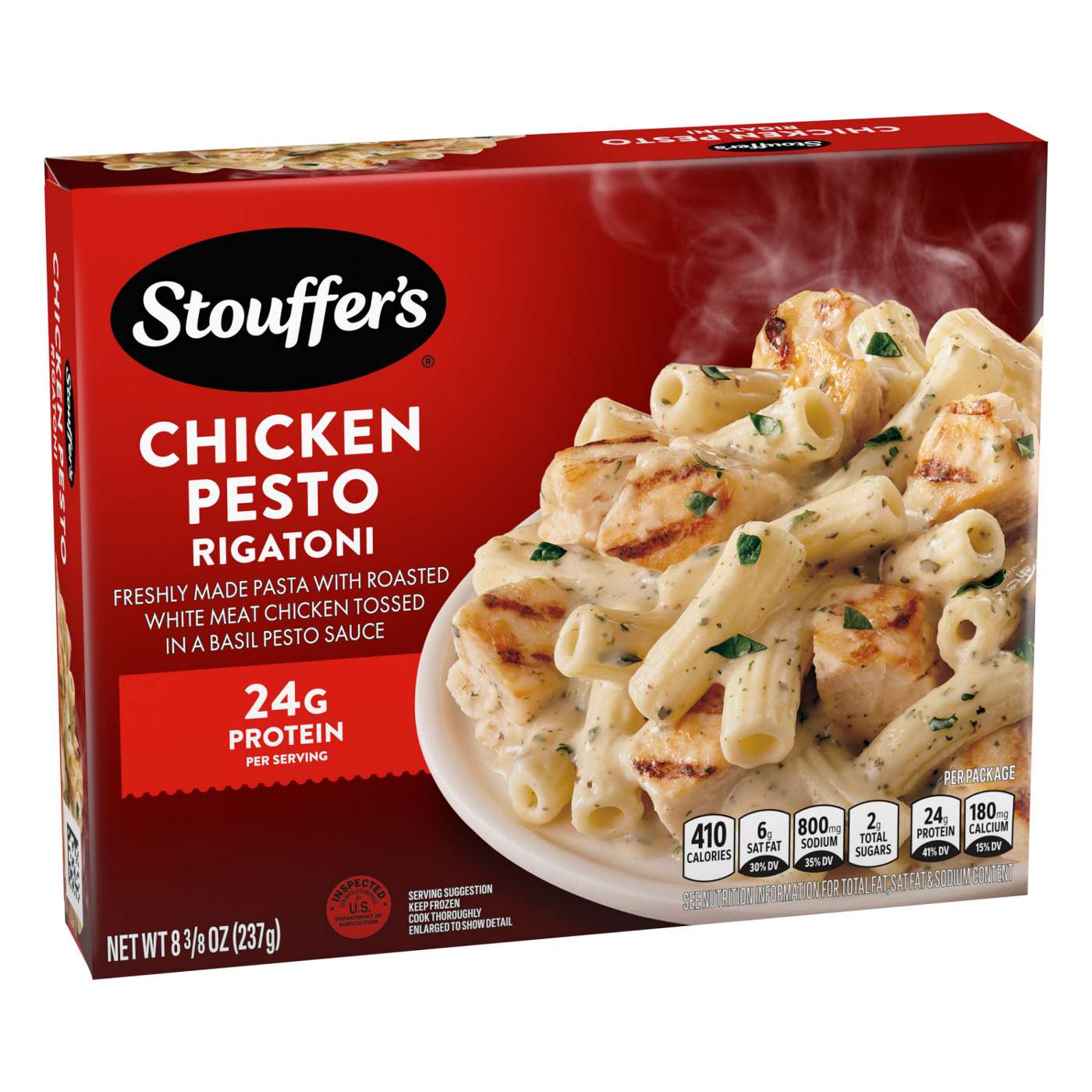 Stouffer's Chicken Pesto Rigatoni Pasta Frozen Meal; image 2 of 6