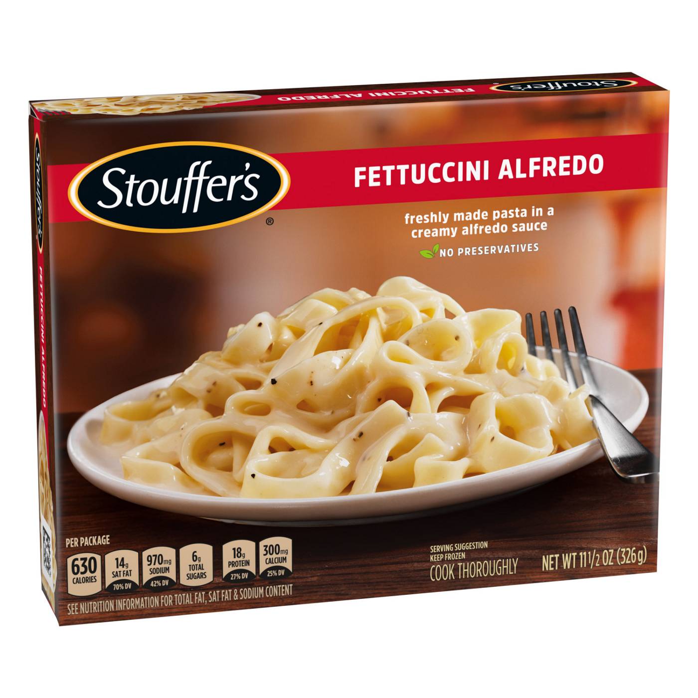 Stouffer's Fettuccini Alfredo Frozen Meal; image 3 of 4