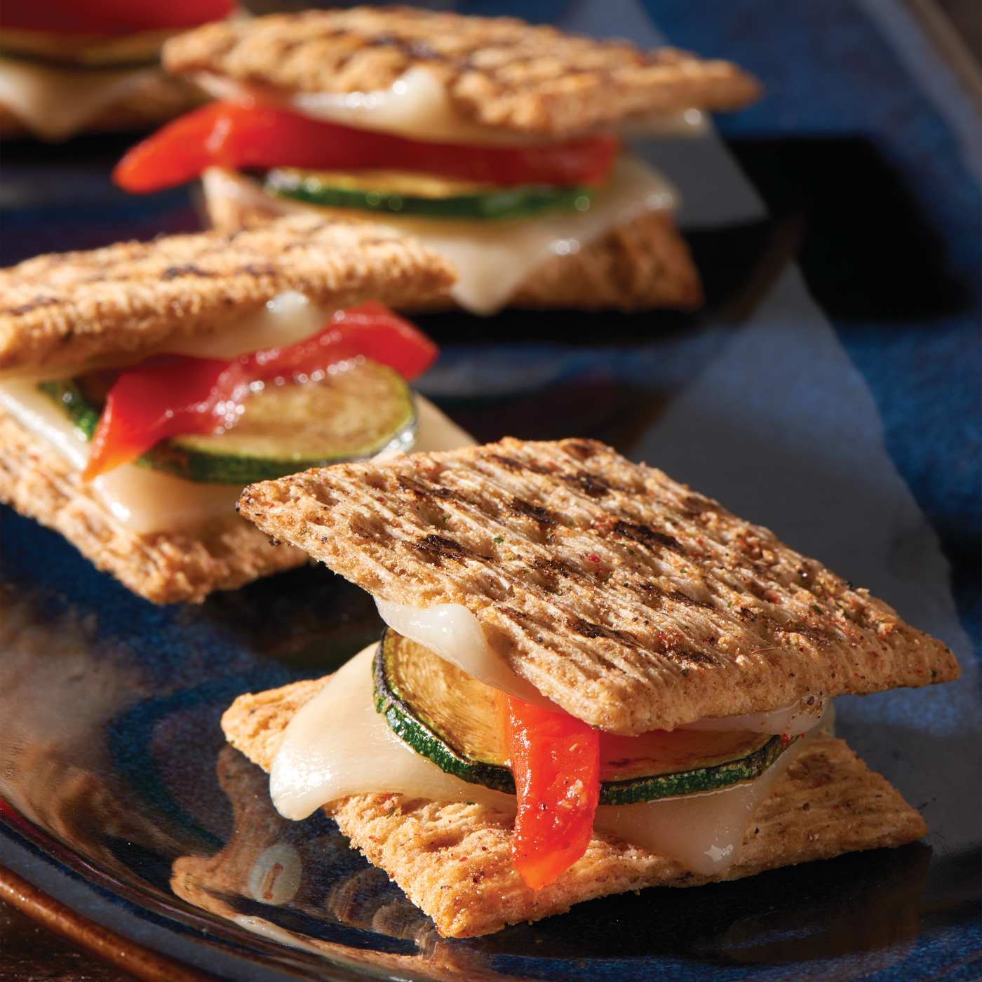 Triscuit Fire Roasted Tomato & Olive Oil Whole Grain Wheat Crackers; image 4 of 10