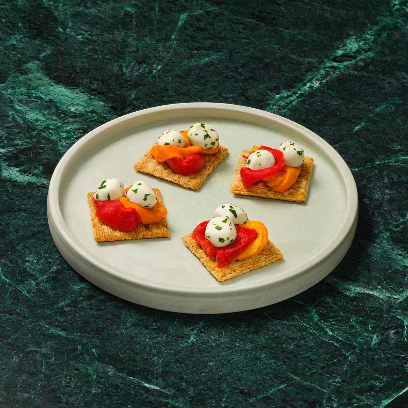 Triscuit Fire Roasted Tomato & Olive Oil Whole Grain Wheat Crackers; image 8 of 10