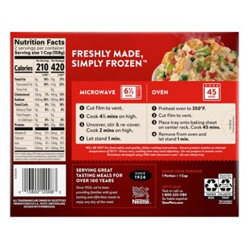Stouffer's Chicken A La King