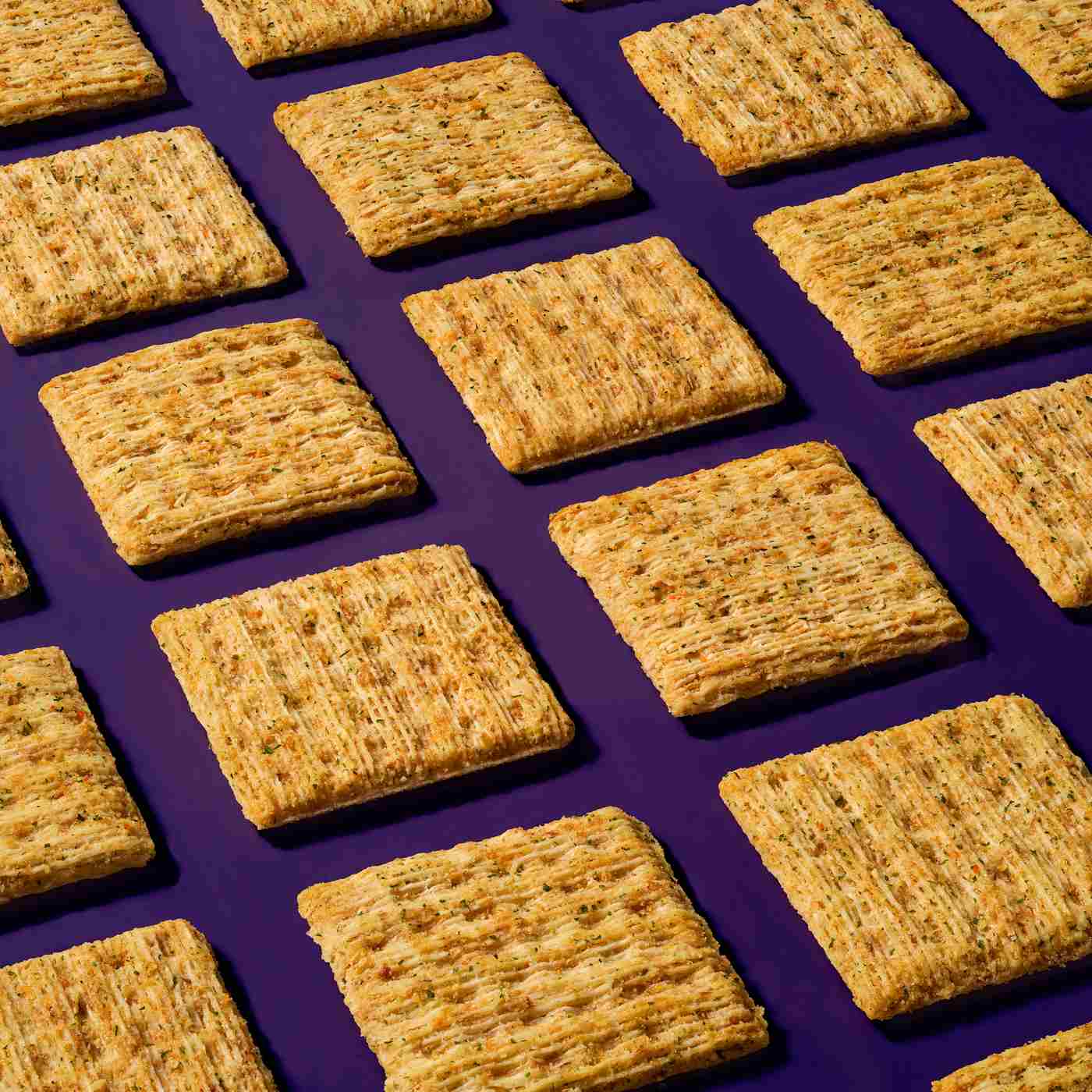 Triscuit Garden Herb Whole Grain Wheat Crackers; image 9 of 10
