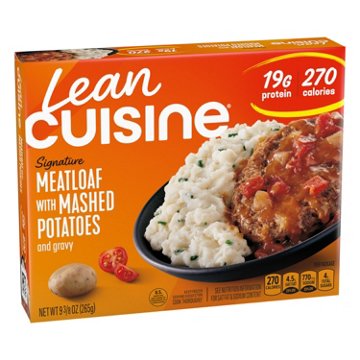 Lean Cuisine 19g Protein Meatloaf & Mashed Potatoes Frozen Meal