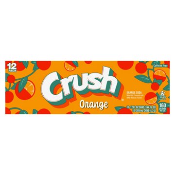 Crush Orange Soda 12 pk Cans