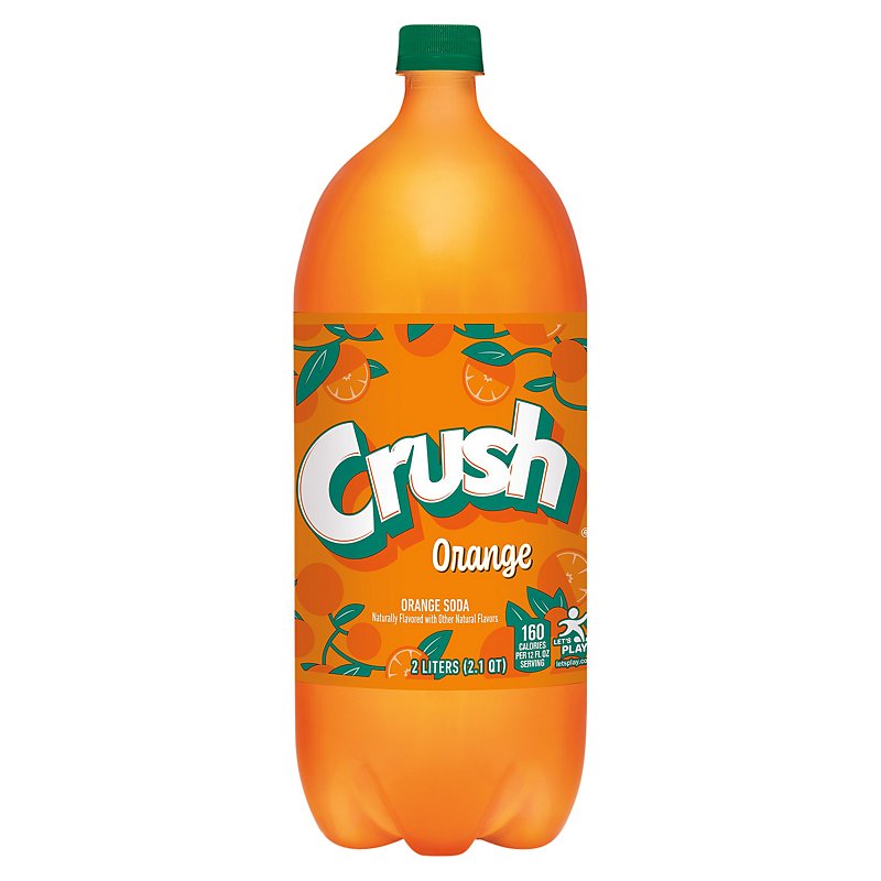 Crush Orange Soda Shop Soda At H E B
