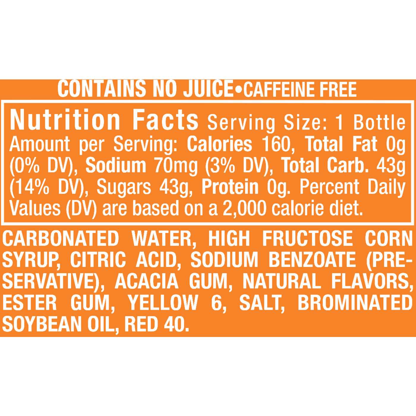 Crush Orange Soda 12 oz Bottles - Shop Soda at H-E-B