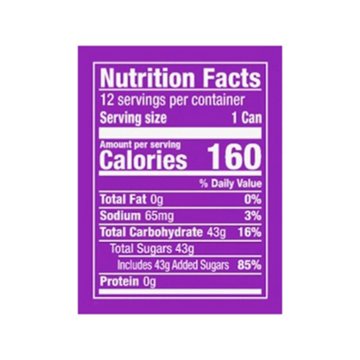 Crush Grape Soda 12 pk Cans