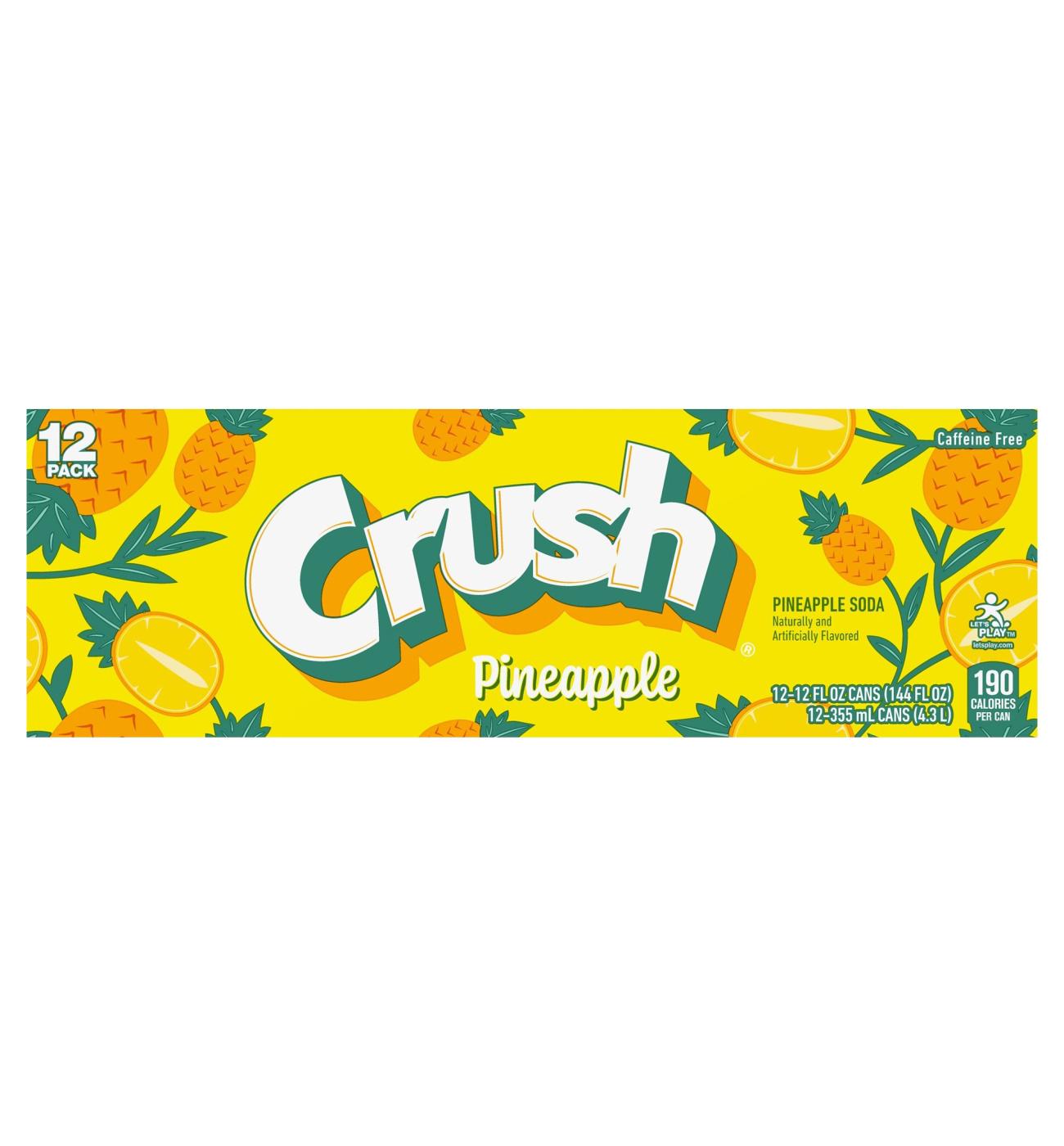 Crush Pineapple Soda; image 2 of 2