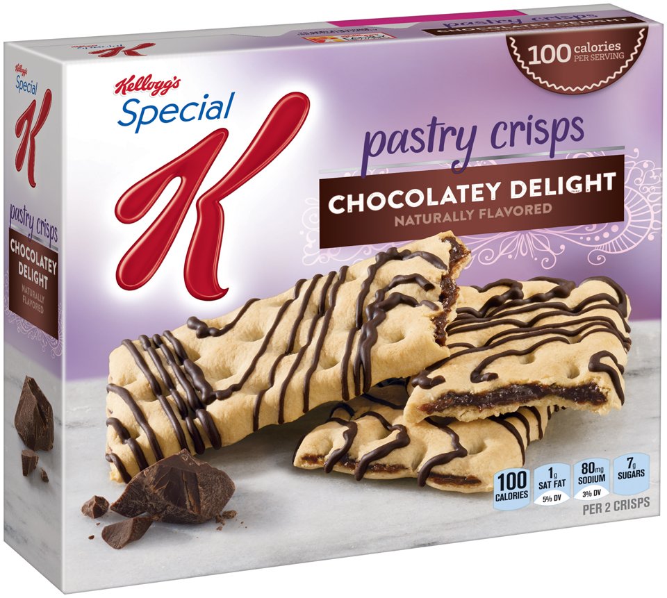 Kellogg's Special K Chocolatey Delight Pastry Crisps Shop Granola & Snack Bars at HEB
