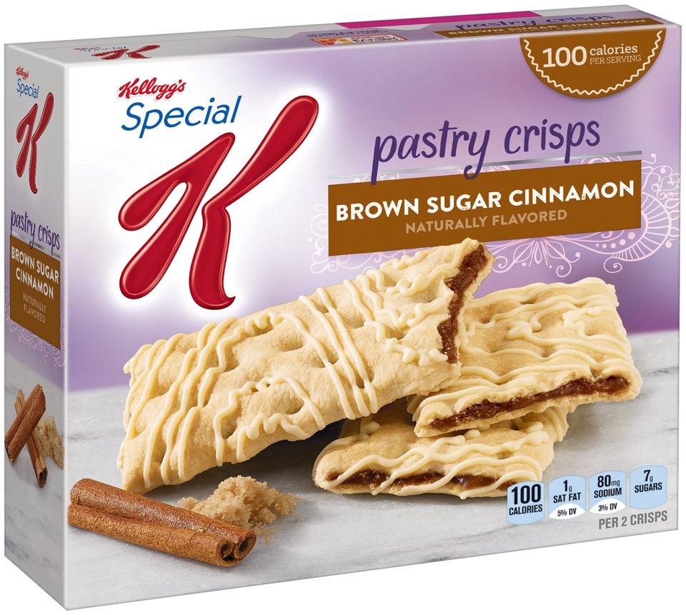 Kellogg's Special K Brown Sugar Cinnamon Pastry Crisps Shop Granola