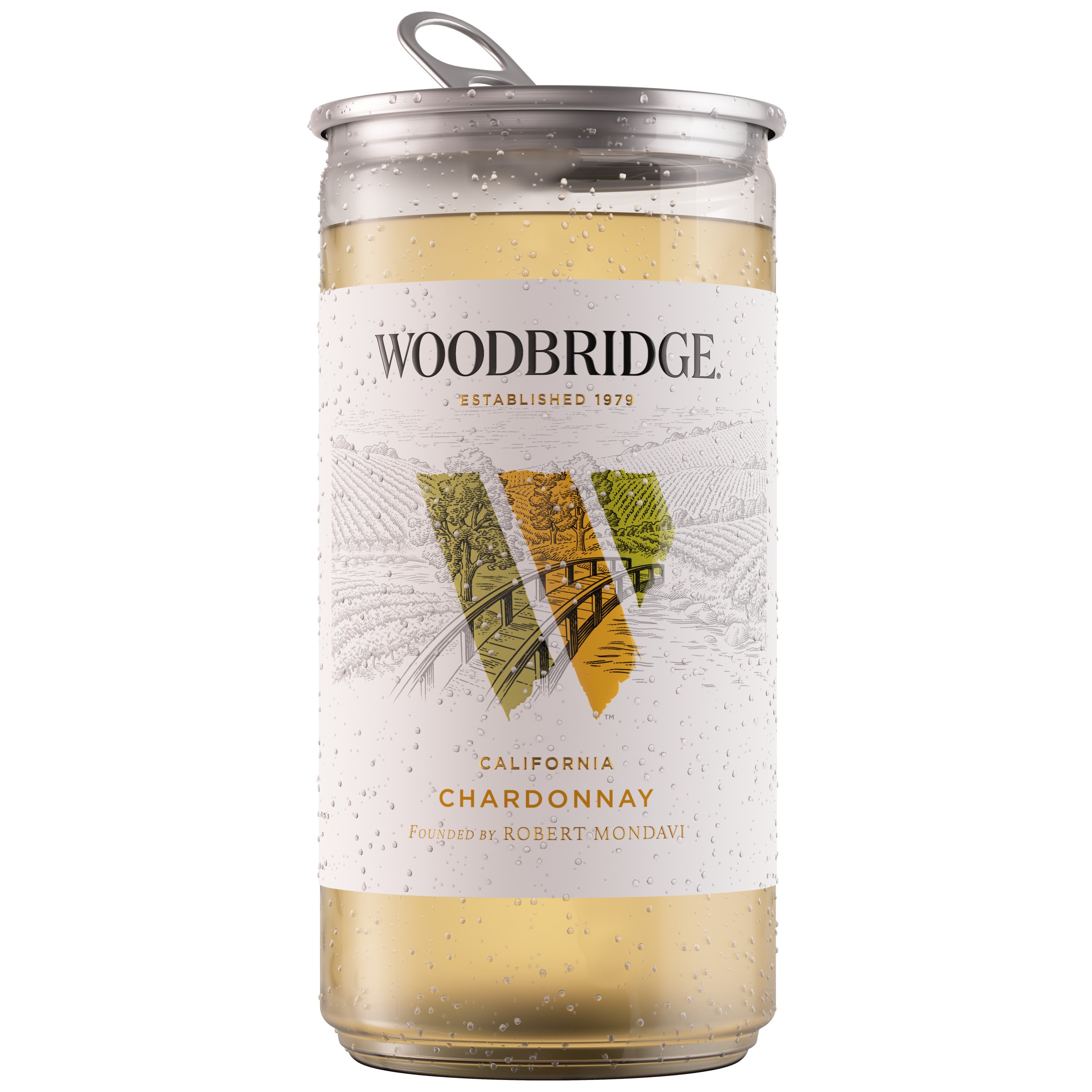 Woodbridge Chardonnay White Wine 187 mL Can Shop Wine at HEB