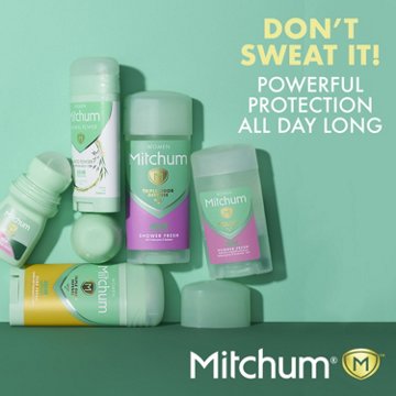 Mitchum For Women Power Shower Fresh Anti-Perspirant & Deodorant Gel Twin Pack, 6.8 oz