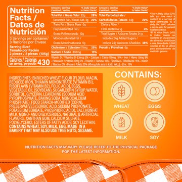 Bimbo Mantecadas Vanilla Muffins Twin Packs