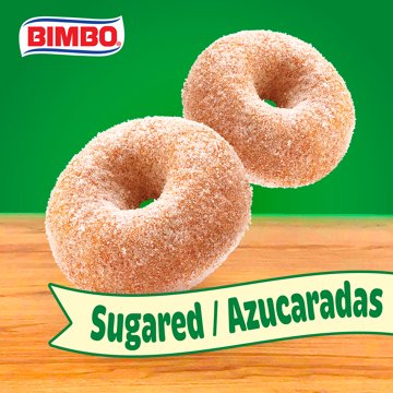 Bimbo Donas Sugared Donuts Twin Packs, 6 ct