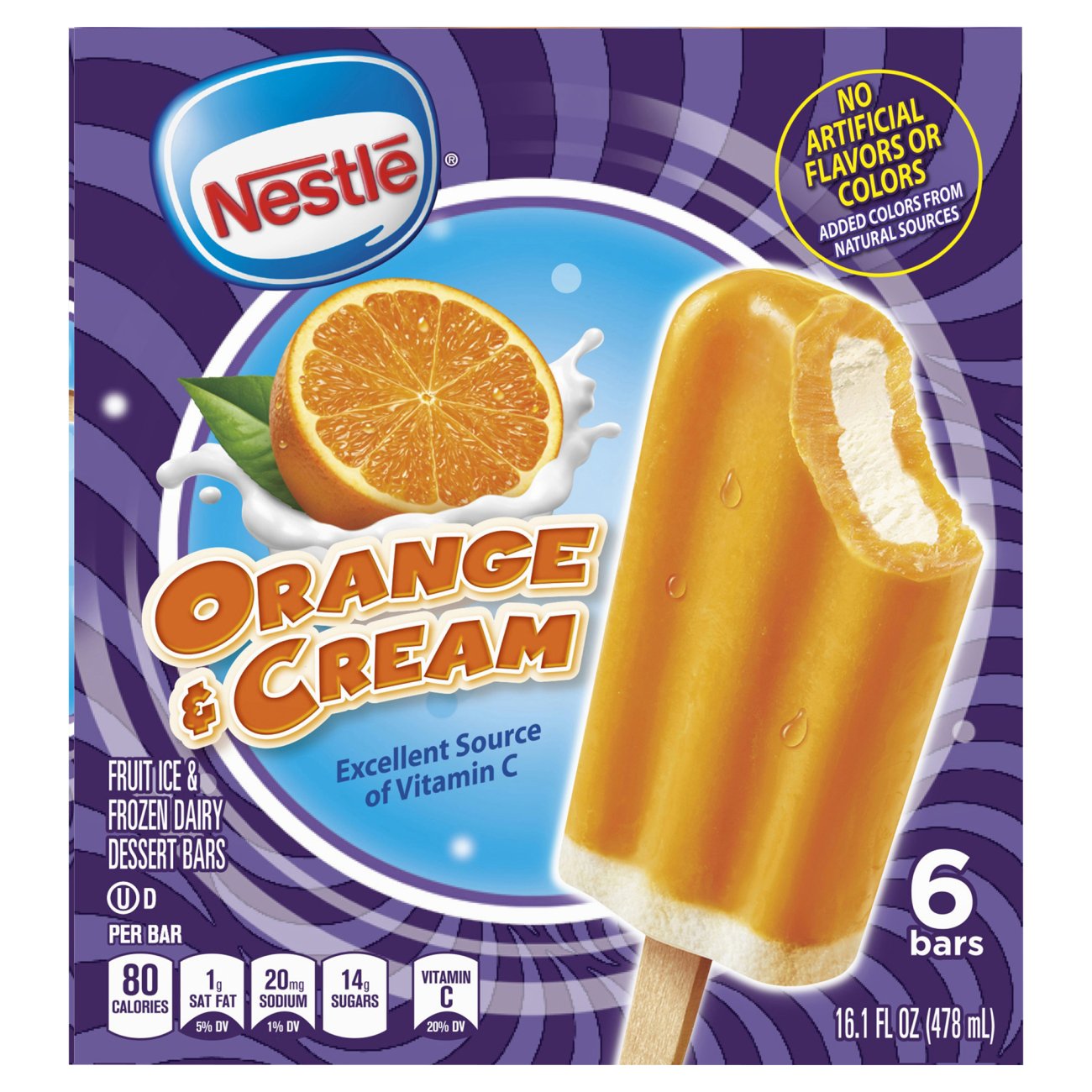 Nestle Orange And Cream Ice Cream Bars Shop Bars And Pops At H E B