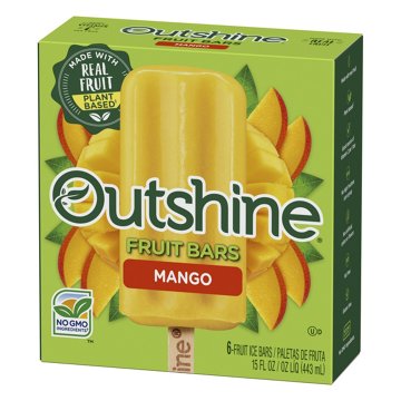 Outshine Mango Frozen Fruit Bars, 6 ct