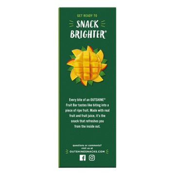 Outshine Mango Fruit Bars, 6 ct