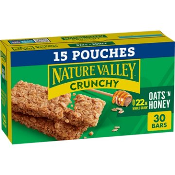 Nature Valley Oats 'n Honey Crunchy Granola Bars Family Pack