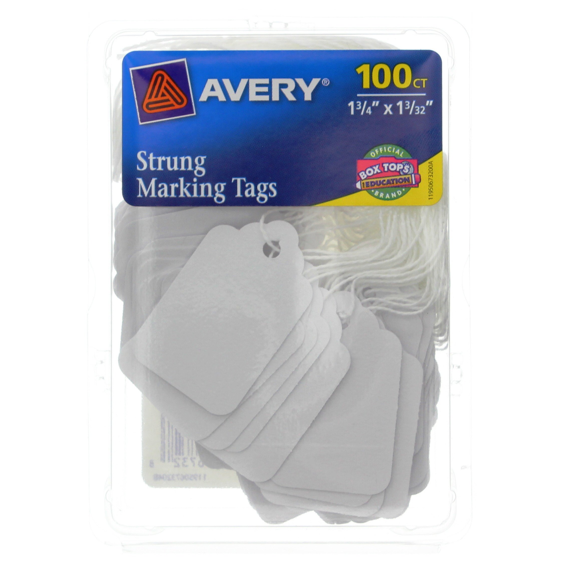 Avery Strung Marking Tags Shop Dividers & Labels at HEB