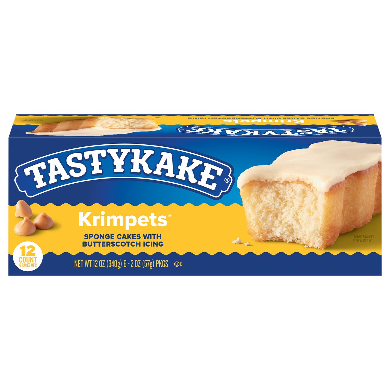 Tastykake Butterscotch Krimpets - Shop Snack cakes at H-E-B