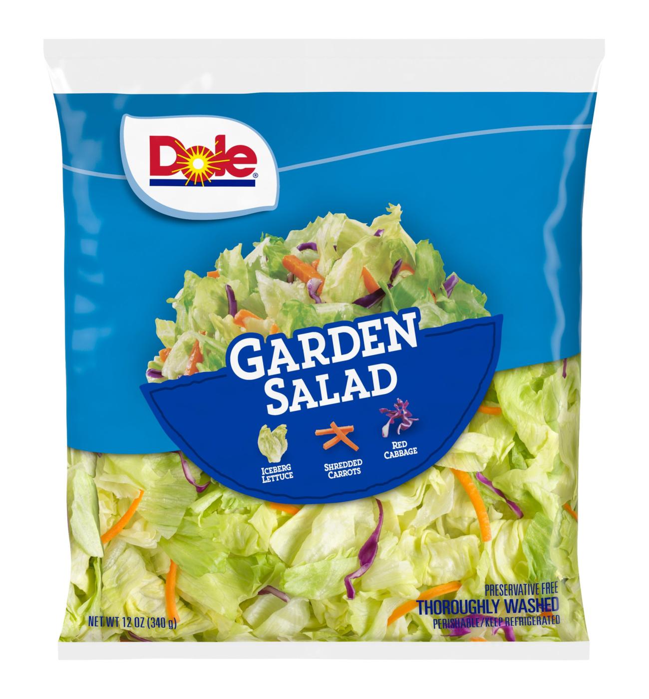 Dole Garden Salad; image 1 of 2