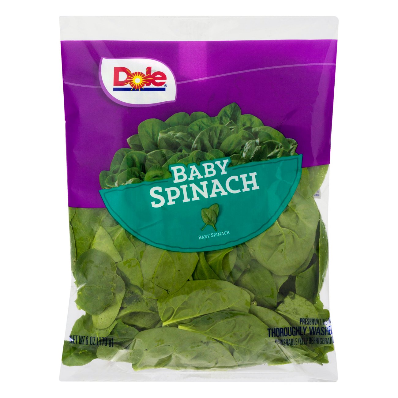 Dole Baby Spinach Salad Blend Shop Vegetables at HEB