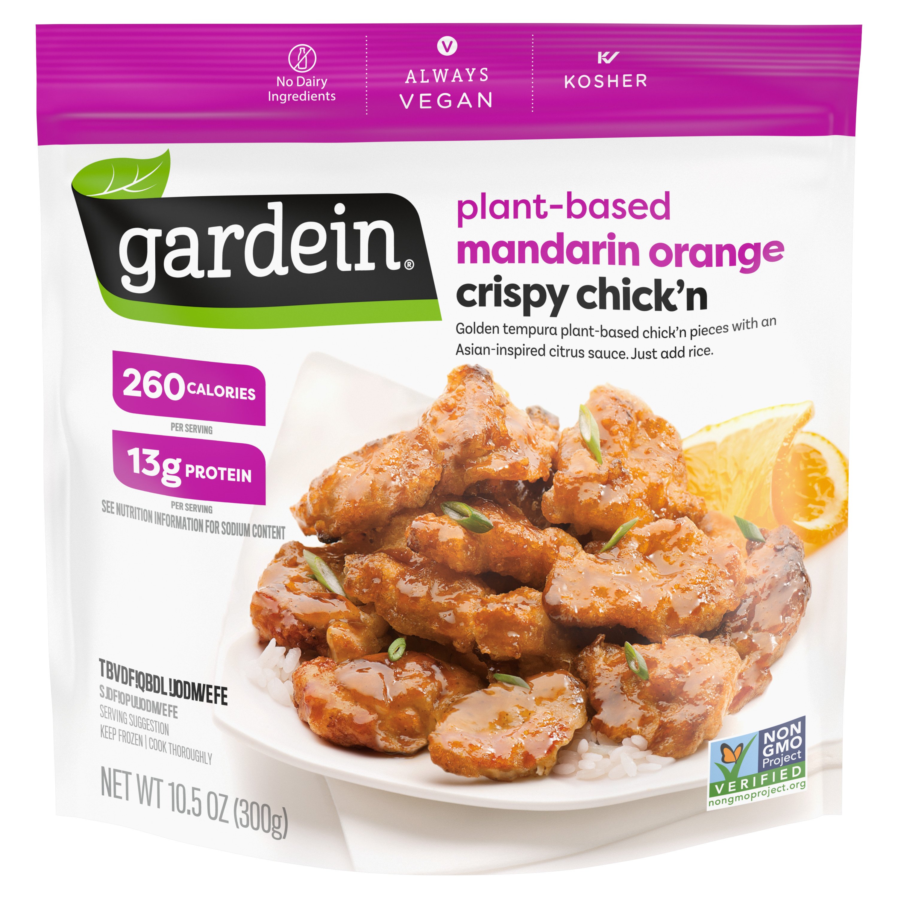 Gardein Vegan Frozen Mandarin Orange Crispy PlantBased Chick'n Shop
