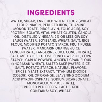 Gardein Vegan Frozen Mandarin Orange Crispy Plant-Based Chick'n, 10.5 oz