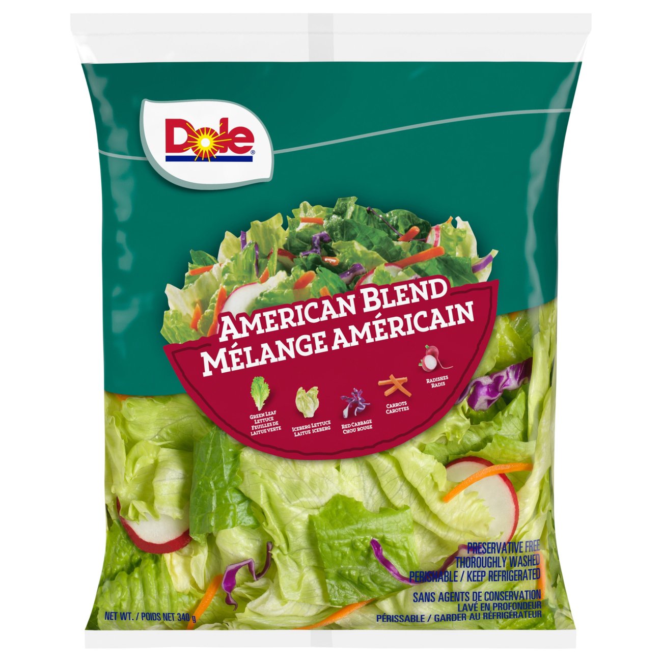 Dole American Salad Blend Shop Lettuce & leafy greens at HEB