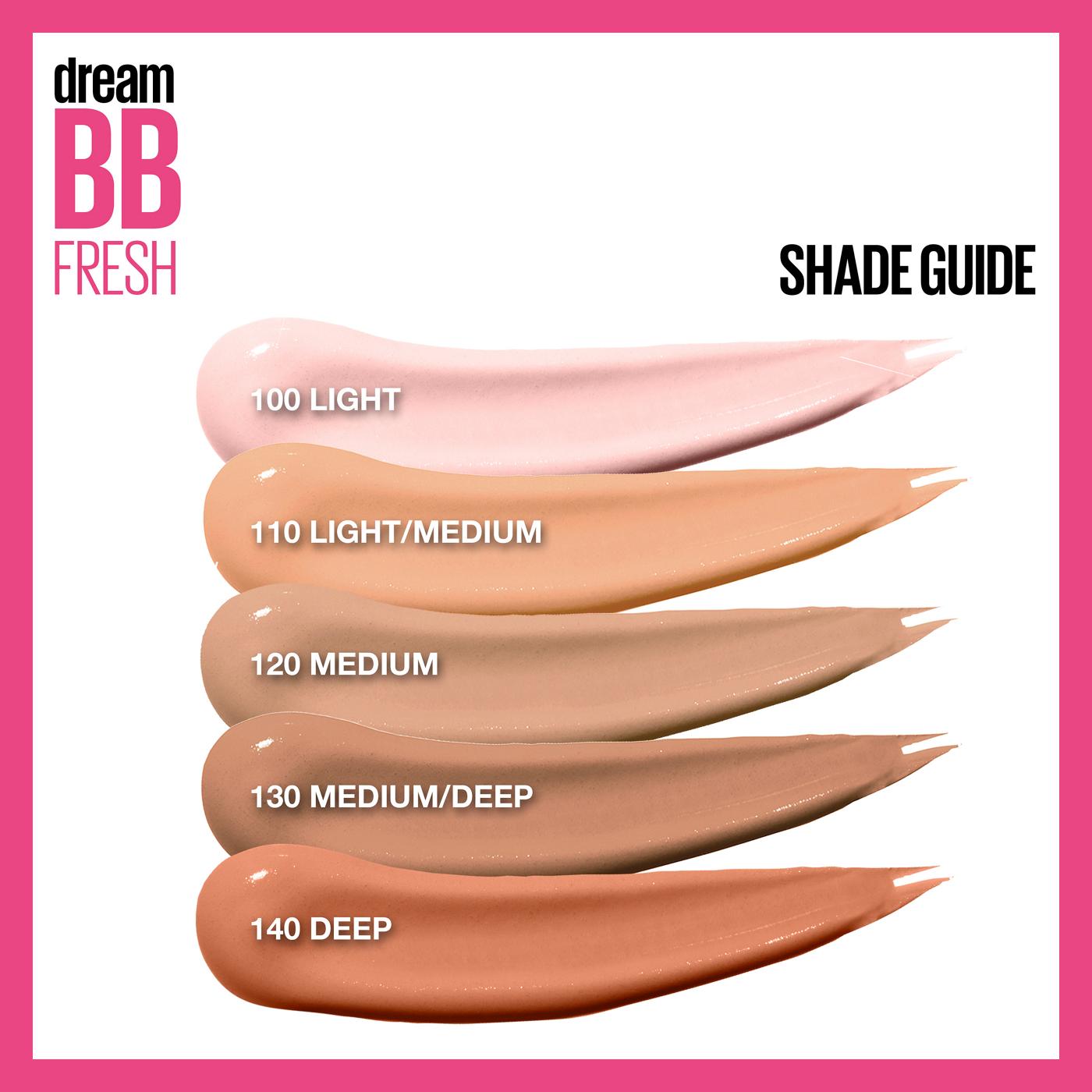 Maybelline Dream BB Fresh Light/Medium Sheer Tint Sunscreen Cream; image 2 of 4