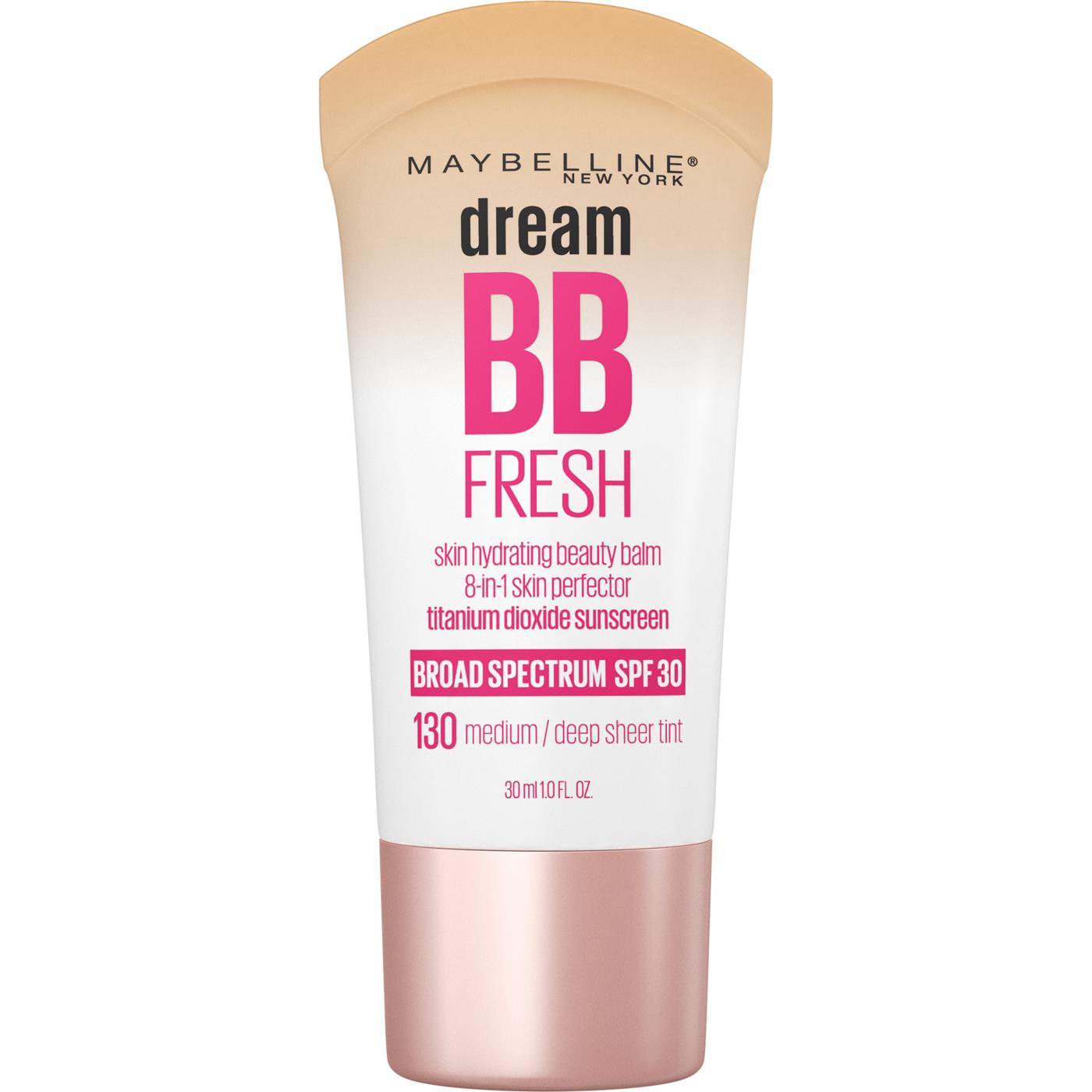 Maybelline Dream BB Fresh Medium/Deep Sheer Tint Sunscreen Cream; image 1 of 2